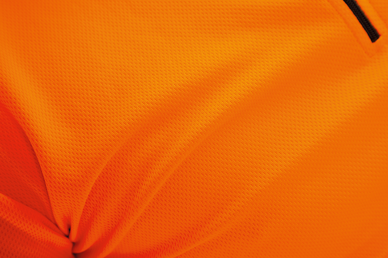 Zipp-Neck Shirt langarm EN 20471 – Bild 3